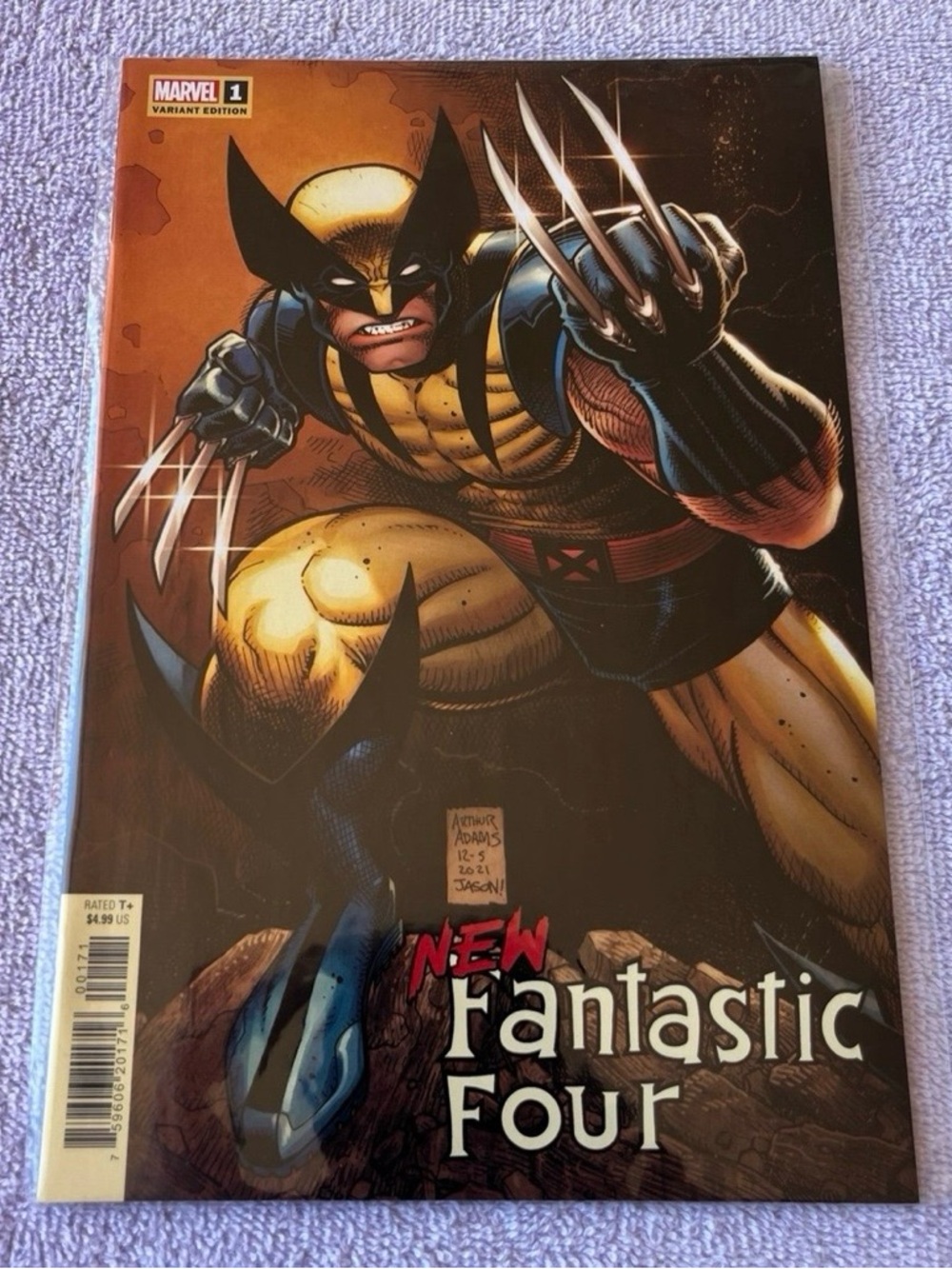 New Fantastic Four Issue 1 2021 (Variant Cover) [Bagged And Boarded]